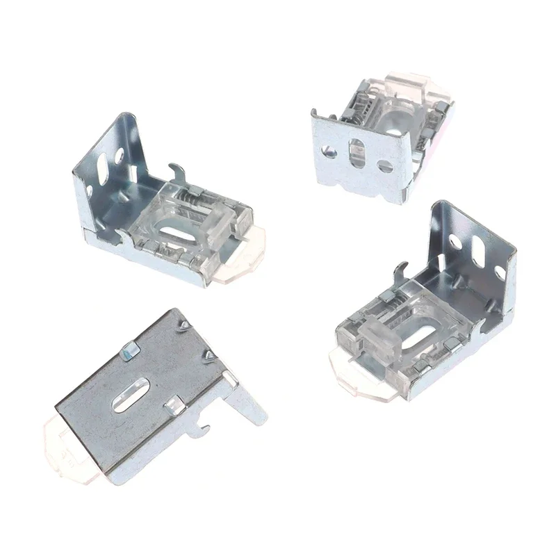 ❤4Pcs 25MM Ceiling And Wall Brackets For Venetian Blinds Rail Loading Mounting Blinds Accessories