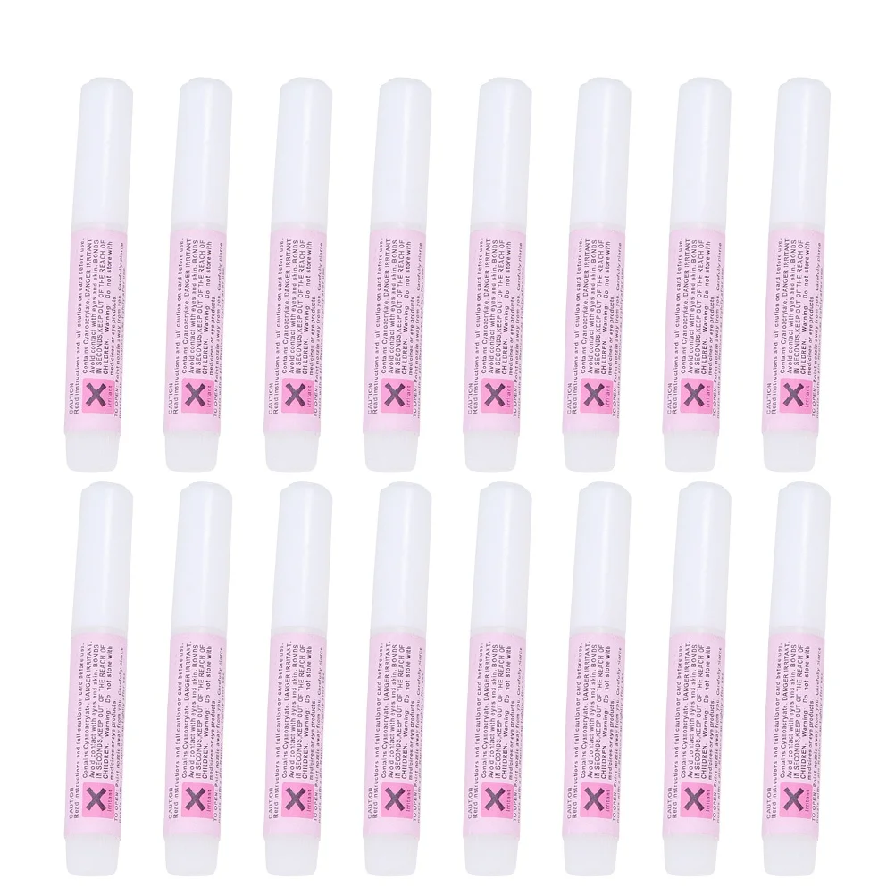 

50pcs 2G Nail Glue Professional Mini Adhesive For Nail Art Decorate Tips French False Nails Manicure Tool Portable