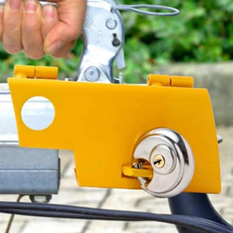 Super Sale Secure Trailer Hitch Lock Weatherproof Adjustable