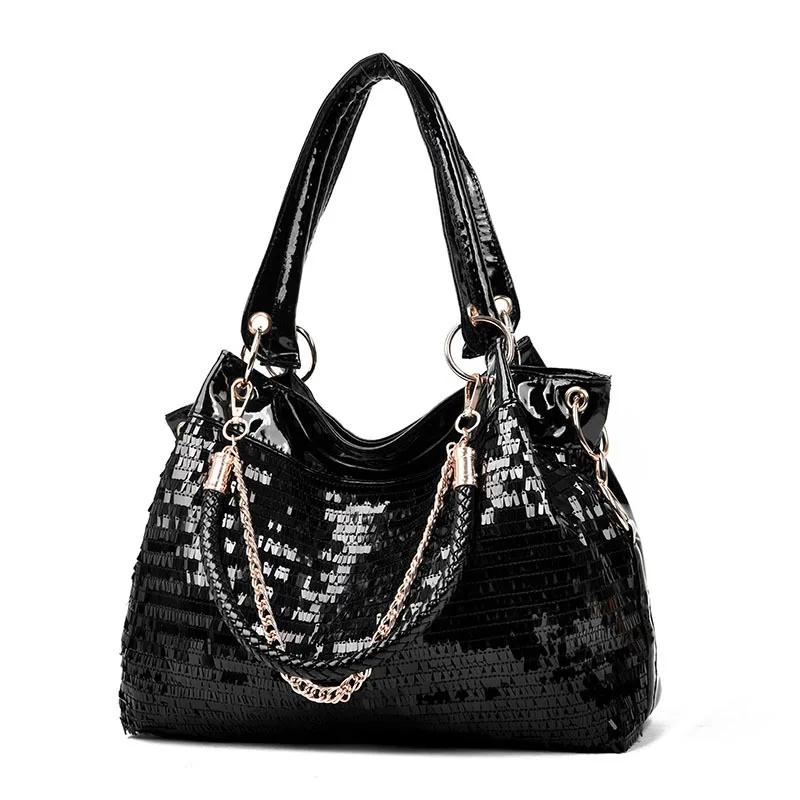 

Women's Bag Sequined Handbag Multi-purpose Shoulder Oblique Span Bag Portable Large Capacity Exquisite Casual Trend Fashionable
