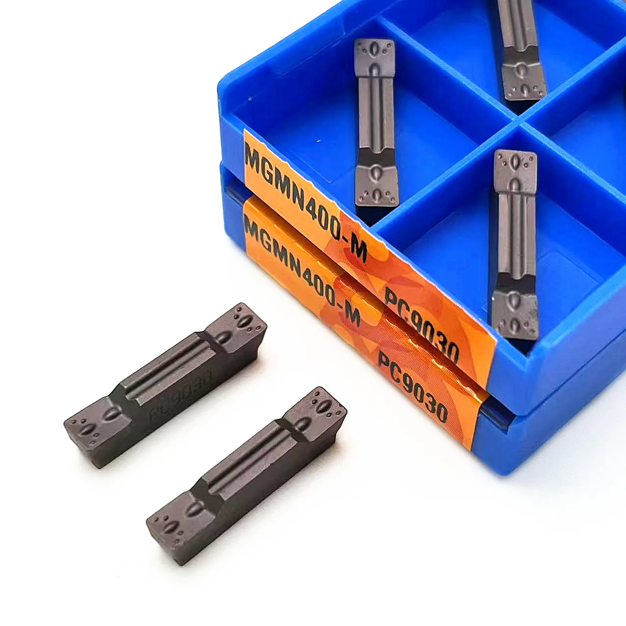 Herramientas de torno, insertos de carburo, MGMN400 M PC9030 NC3020 NC3030, herramienta CNC, insertos de ranurado, mgmn 400, aleación dura, separación y ranurado