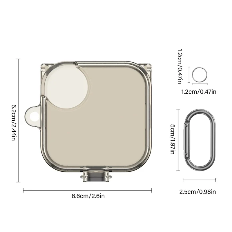 Geschikt voor CMF Buds 2 Hoofdtelefoon Cover schokbestendige behuizing Antiscratch Sleeve Wasbare Clear Soft Housing Stofdichte