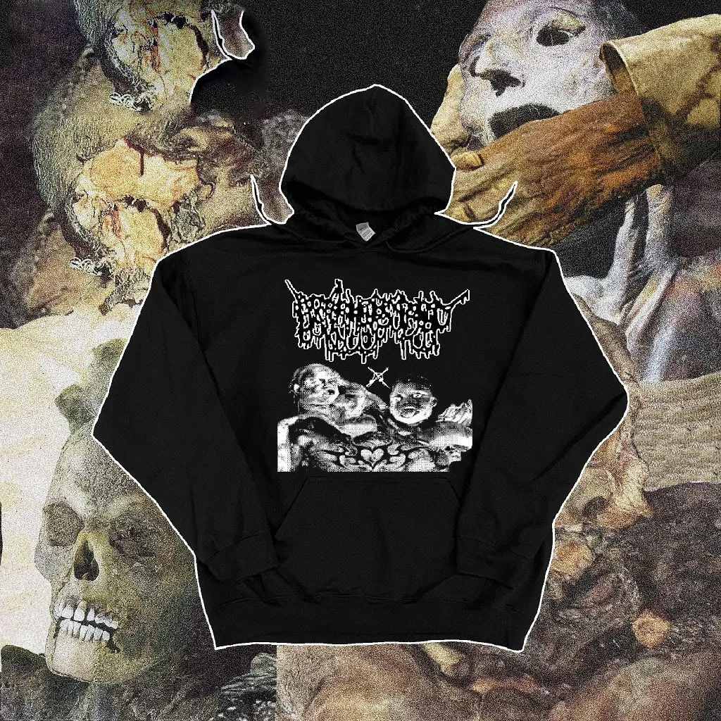 

Мужская толстовка с капюшоном, Новый американский готический пуловер с принтом в стиле ретро, свитера для мужчин, модный свободный женский свитер в стиле k 2K