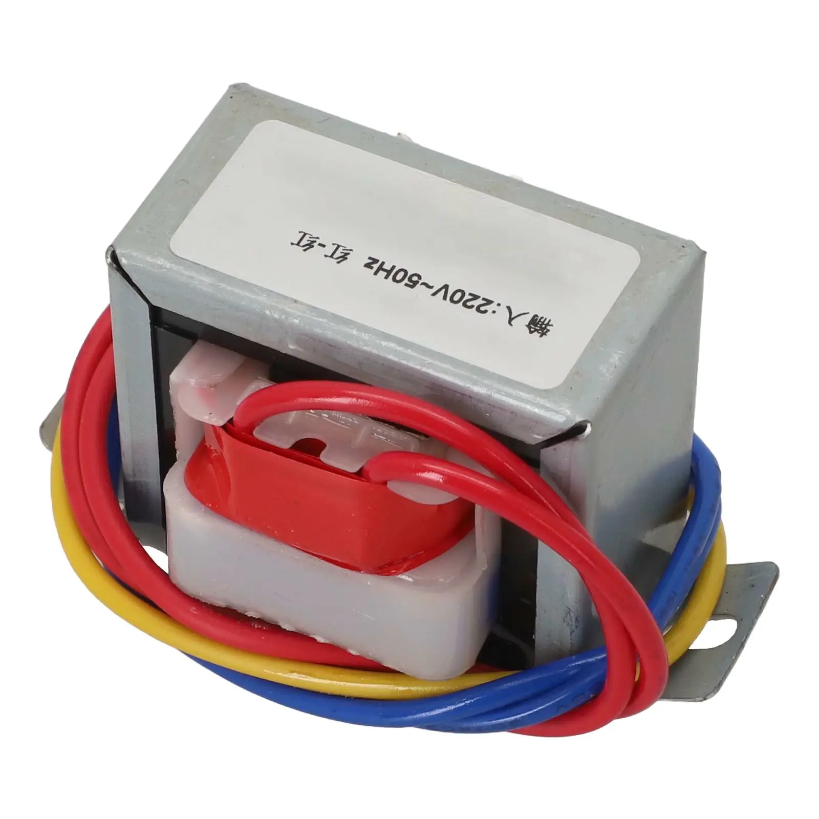 Sleek Design EI48 Power Transformer for Safe Voltage Transformation from AC Input of 220 Volts to Outputs of either Level