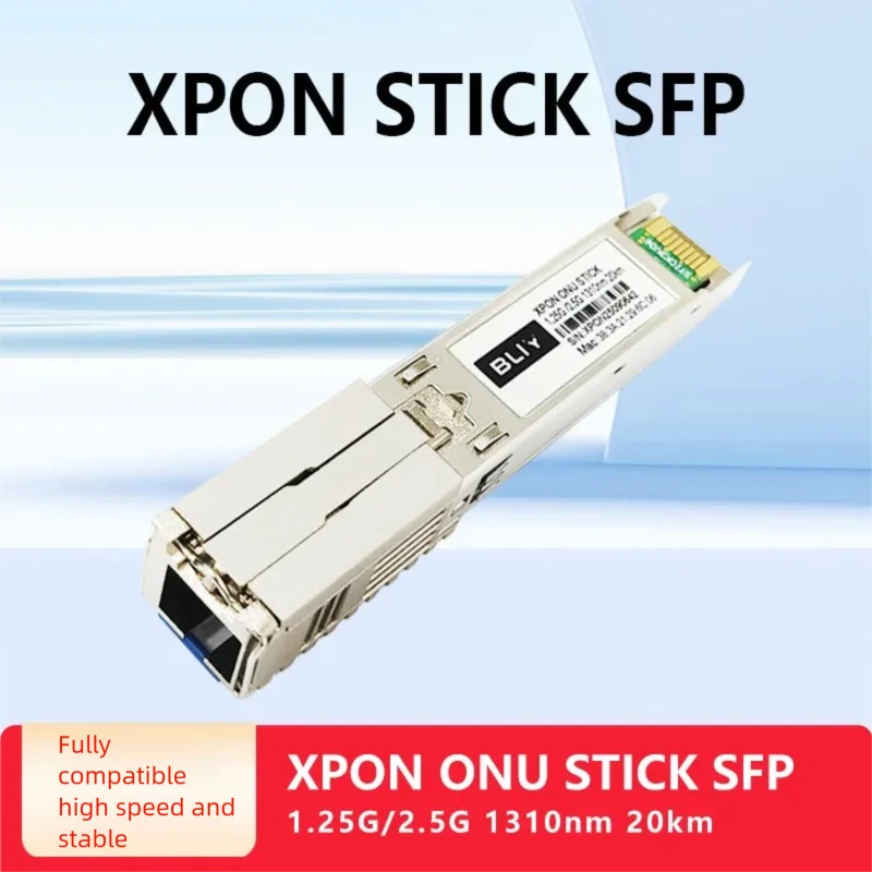 

EGPON-Stick Module: 1000M Cat Stick Optical Fiber 2.5G, Replacing Optical Modem SFP Module, ONU XPON Module