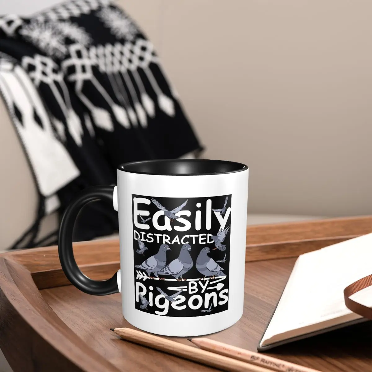 Pigeons Pigeon Breeding Fanciers Mug Funny Ceramic Coffee Cups Tea Mugs Milk Cup Drinkware Gift for Woman Man