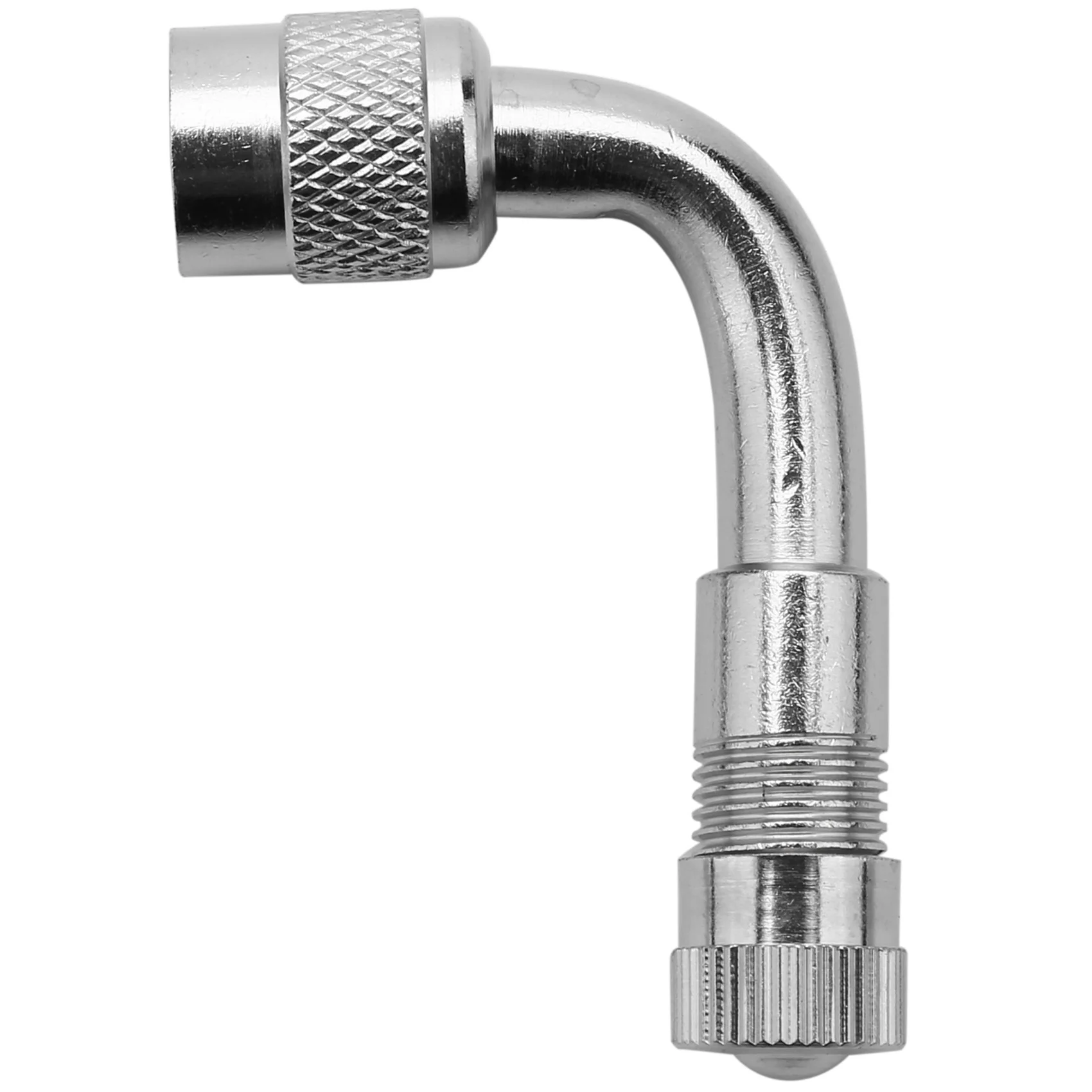 オートバイタイヤバルブエクステンションアダプター、90度角度、車、自転車タイヤバルブチューブ