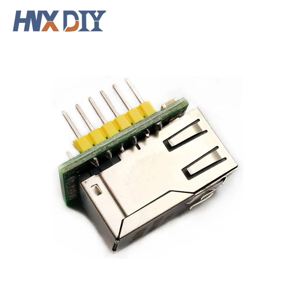 Módulo Ethernet TCP/IP W5500 de 1-5 piezas, Compatible con la interfaz de red WIZ820io, RC5 IoT para Arduino