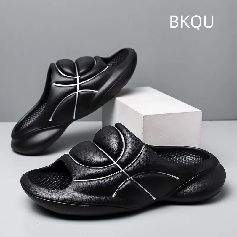 Men's Beach Slipper Water Proof Platform Breathable Casual Wear-Resistant Fashion Outdoor Non-slip Comfortable Shoes Summer Main