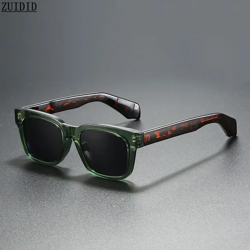 Imagen 2 del producto 2025 Gafas De Sol polarizadas para Hombre, Gafas De Sol cuadradas Vintage De lujo para mujer, Gafas De moda Retro, envío gratis, Gafas De Sol para Hombre