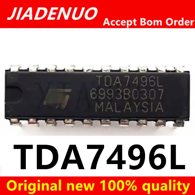 (5-10pcs)100% New TDA7496L TDA7496 in-line DIP20 audio amplifier  Chipset