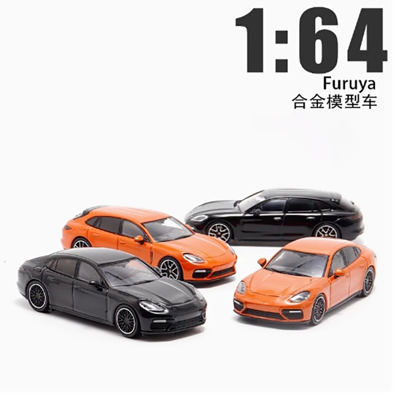 

Масштаб 1:64 Panamera Turbo, имитация модели автомобиля из сплава, коллекция орнаментов, подарочная игрушка, сувенирное украшение, статический дисплей