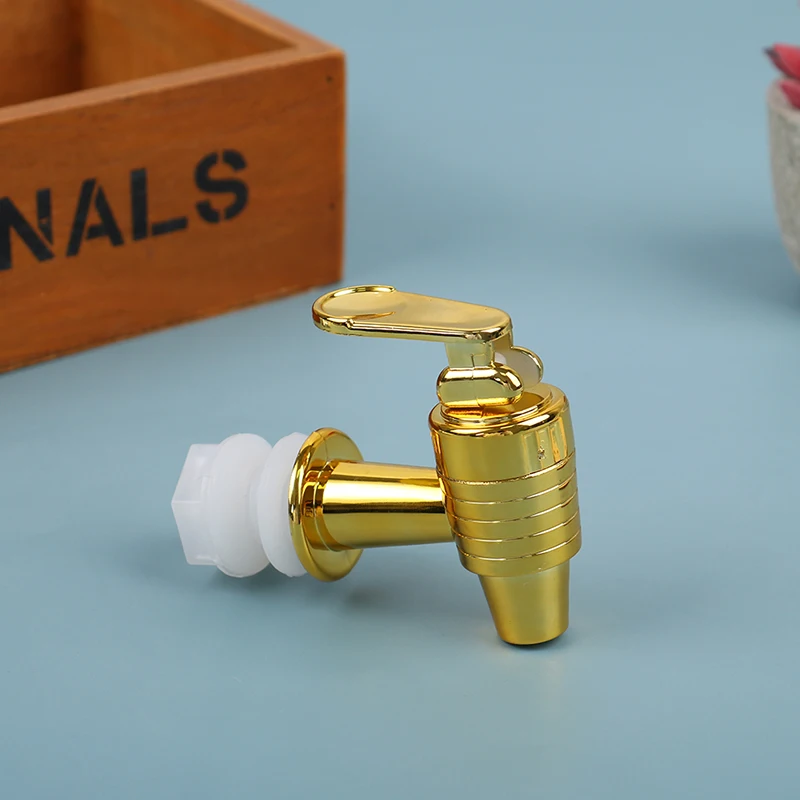 1Pc 17mm Wine Barrel Plastic Faucet Valve Switch Tap Wine Jar Juice Can Drink Bottle Faucet Jar Barrel Water Tank Faucet