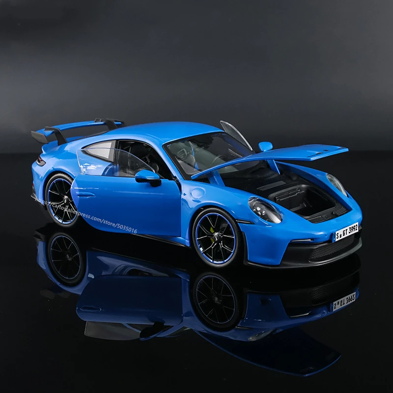 Maisto 1:18 2022 Porsche 911 GT3 racing edition druckguss legierung auto modell Kunst Deco Sammlung Spielzeug werkzeuge geschenk fabrik