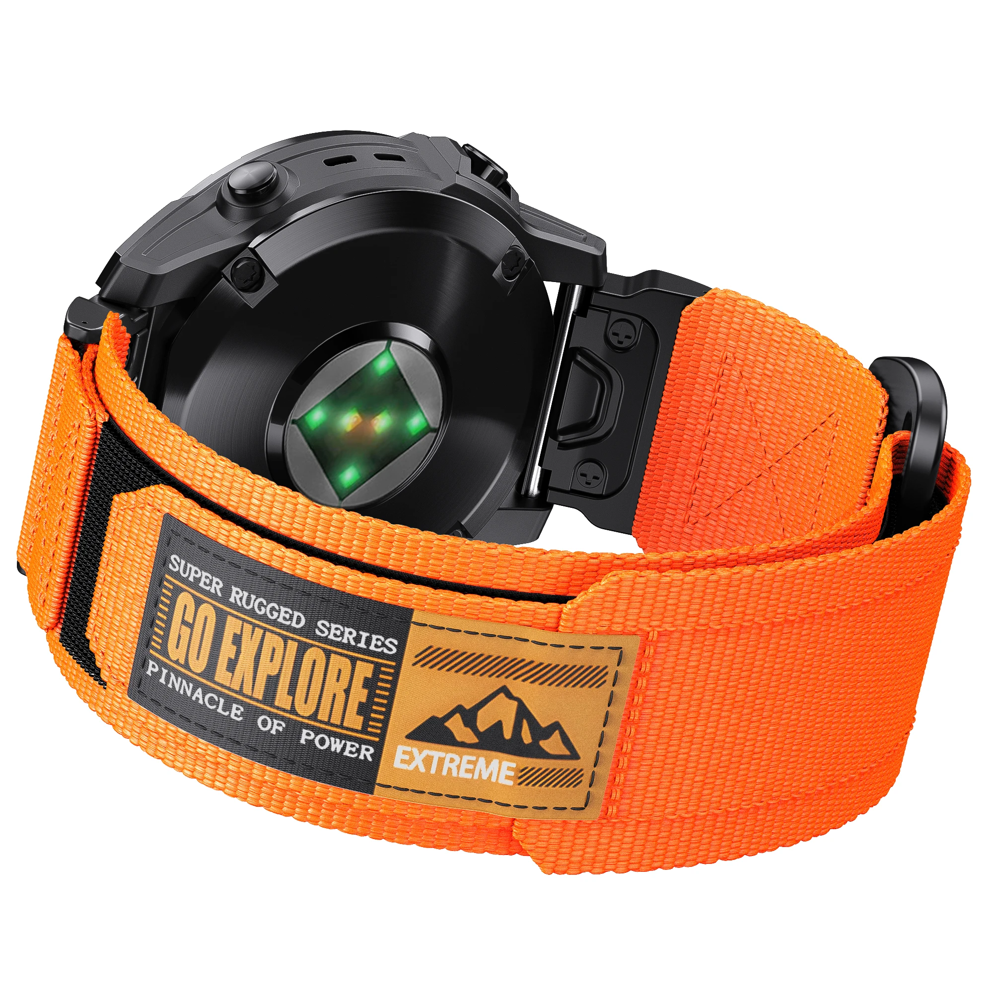 Ремешок QuickFit 22 мм 26 мм для Garmin Fenix 8 7 7X 6 6X 5X Plus/Epix Pro Gen 2 47 мм 51 мм/Tactix 7/Enduro 3 Спортивный нейлоновый ремешок