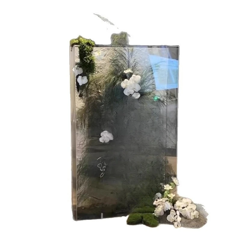 Acrylic water tank fish tank, photography wedding shooting props