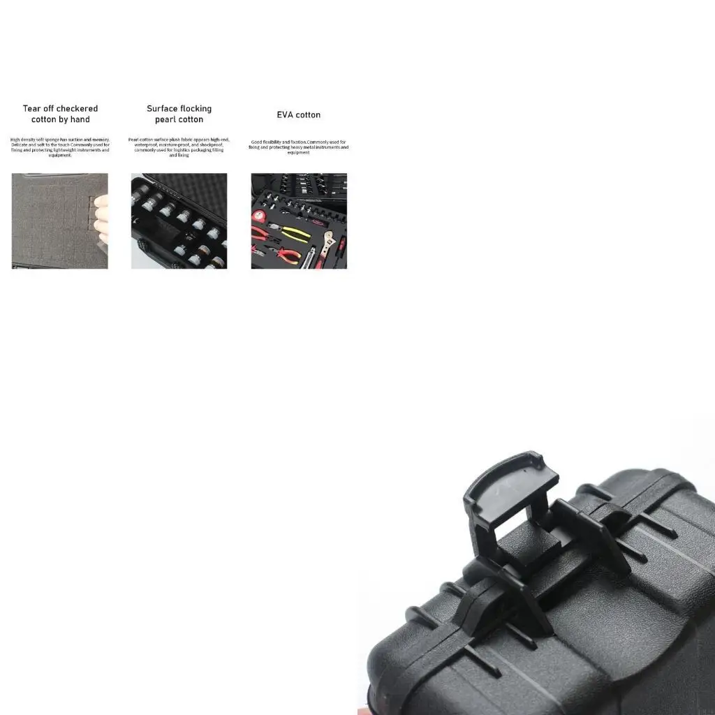 

P82E Functional Storage Solution Dustproof Carrying Box for Home and Travel Needs