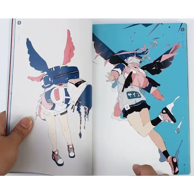 Daisuke Richard Art Book Latest  Artworks  Heat of Vaporization Illustration Collection USHIMITSUDOKI MIDNIGHT Flat Coloring