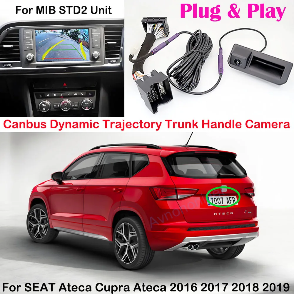 for-seat-ateca-cupra-ateca-2016~2019-work-with-mib2-std2-unit-canbus-dynamic-trajectory-rear-view-camera-plug-play-no-coding