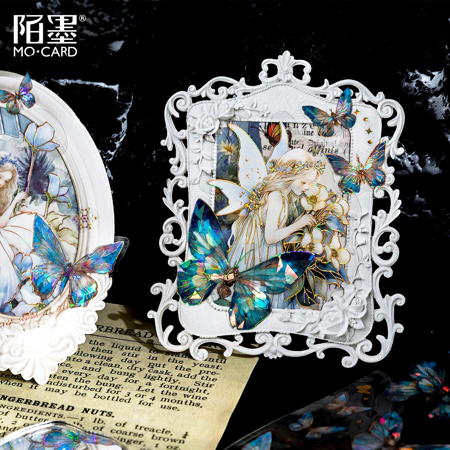 1 لفة 5 سنتيمتر * 1 متر PET الليزر فراشة الشريط ملصقات لاصق DIY بها بنفسك حساب اليد ألبوم اليوميات سكرابوكينغ غير المرغوب فيه مجلة لوازم #3