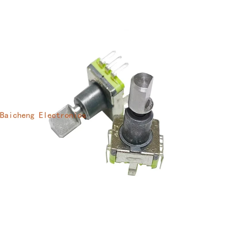 10PCS Encoder car navigation EC11 encoder volume with switch potentiometer 360 degrees 15 half axis