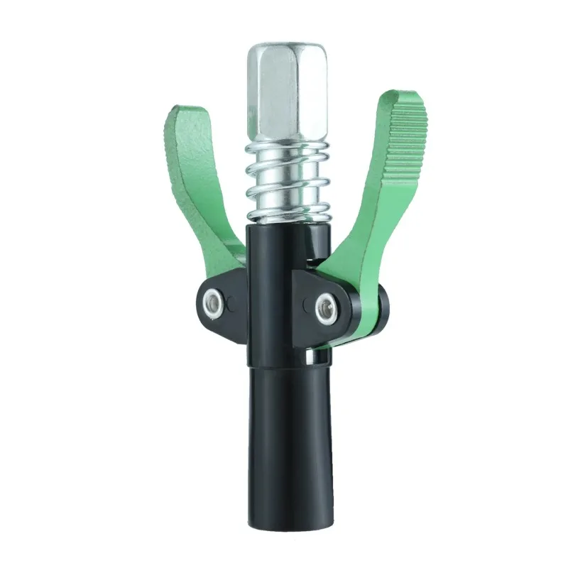 10000 PSI Grease Gun Coupler with 2pcs 30cm Spring Flex Hose 1/8