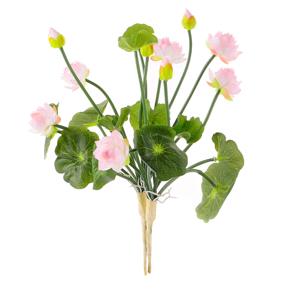 

2 pcs Artificial Office Fake Decor Faux Lotus Flower Artificial Lotus Silk Cloth Silk Flower Decor Arrangement