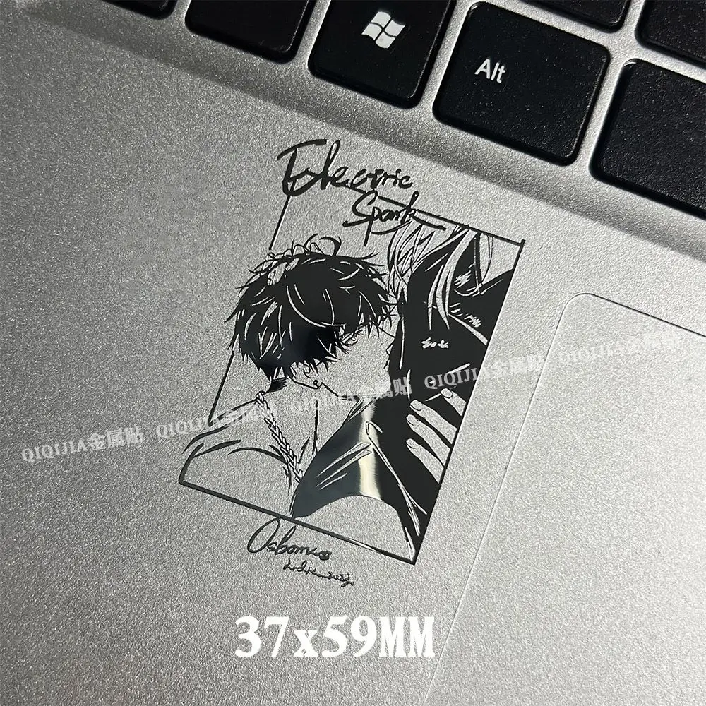 Light and Night Sariel Evan Osborn Jesse Charlie Notebook Book Sticker Metal Cell Phone Tablet Sticker Motorcycle Car Stickers