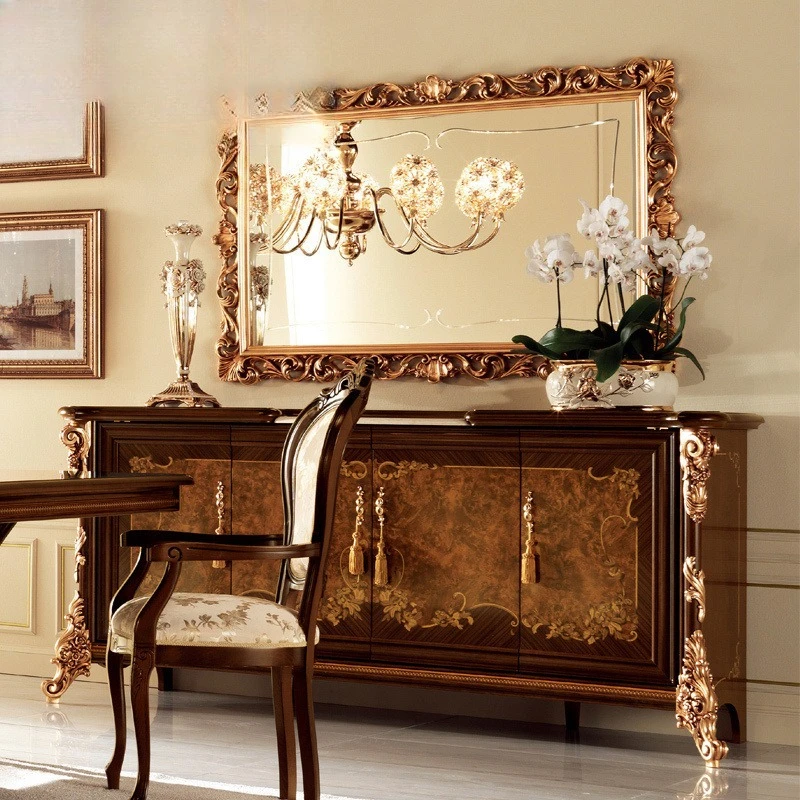 

European side Italian room furniture Large apartment cupboard porch locker