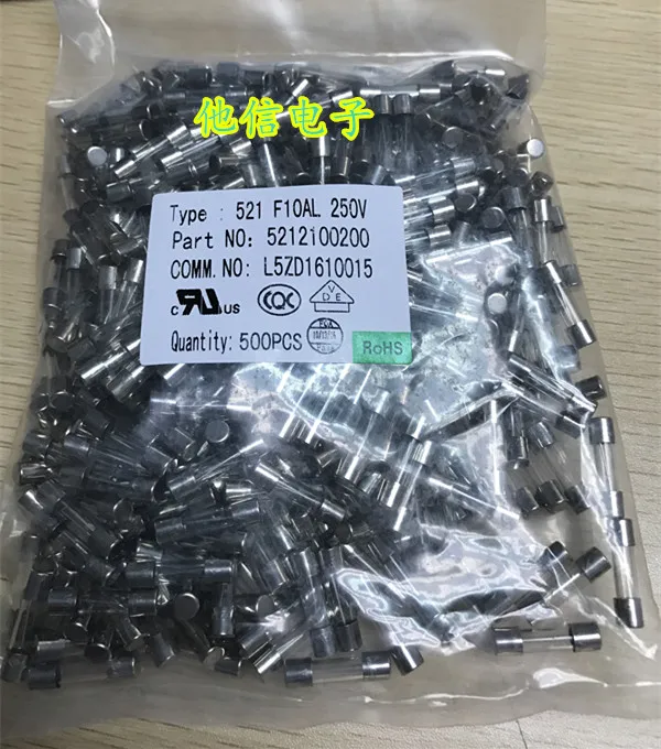 Бесплатная доставка 5X20мм 10A F10A 250В 100 10 шт.