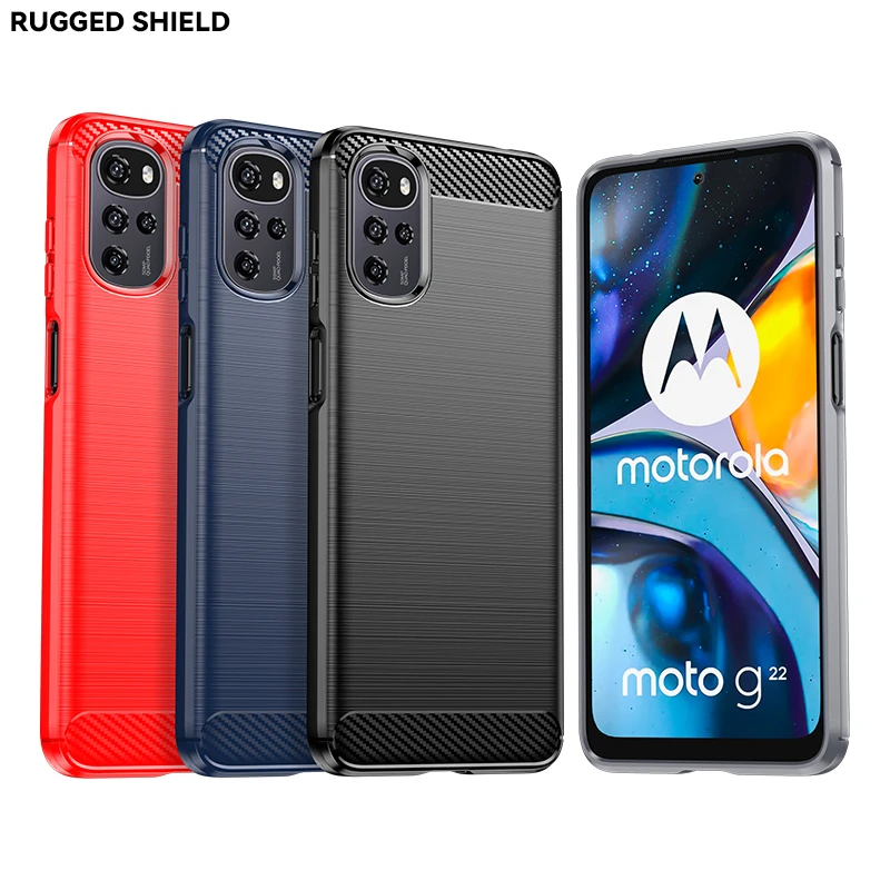 Per Moto G22 custodia Cover per Moto G22 Coque antiurto paraurti posteriore custodia morbida antiurto per Motorola Moto G 22 G22 Fundas