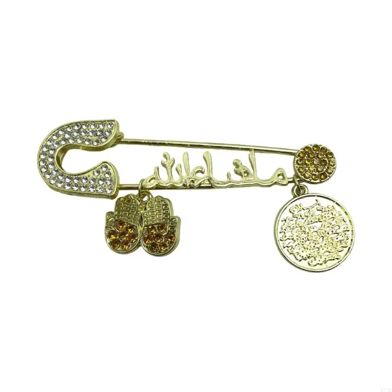  Elegant Alloy Letter Brooch Theme By Turkish Culture Perfect For Gift Giving