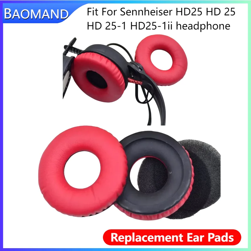 

Replacement Ear Pads Cushions for Sennheiser HD25 HD 25 HD 25-1 HD25-1ii Headphone Soft Memory Foam Pads/Earpads