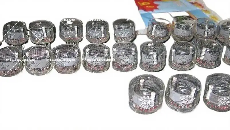 4pcs QS30-1 Glow Tube Digital Tube (Package Test All Numbers Are Fully Displayed)