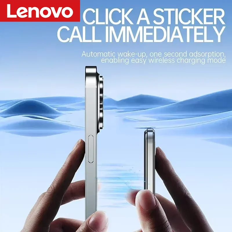 Lenovo Large Capacity Magnetic Power Bank 20W Wireless Fast Portable Charger for Magsafe Powerbank for iPhone Samsung 2026 New
