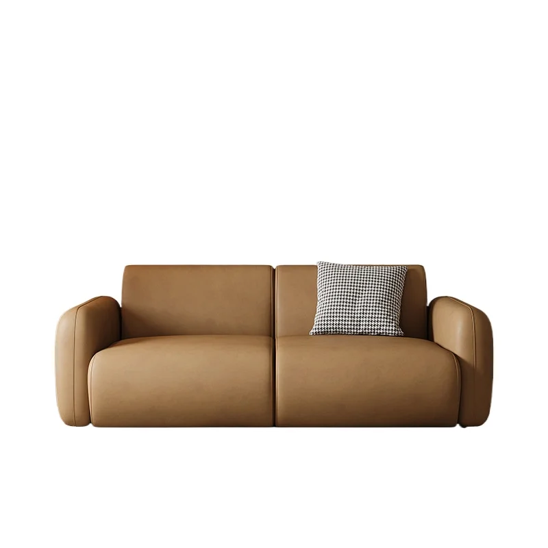 

Living room small apartment sofa light luxury simple modern waterproof anti-cat scratch Internet celebrity lazy sofa Nordic