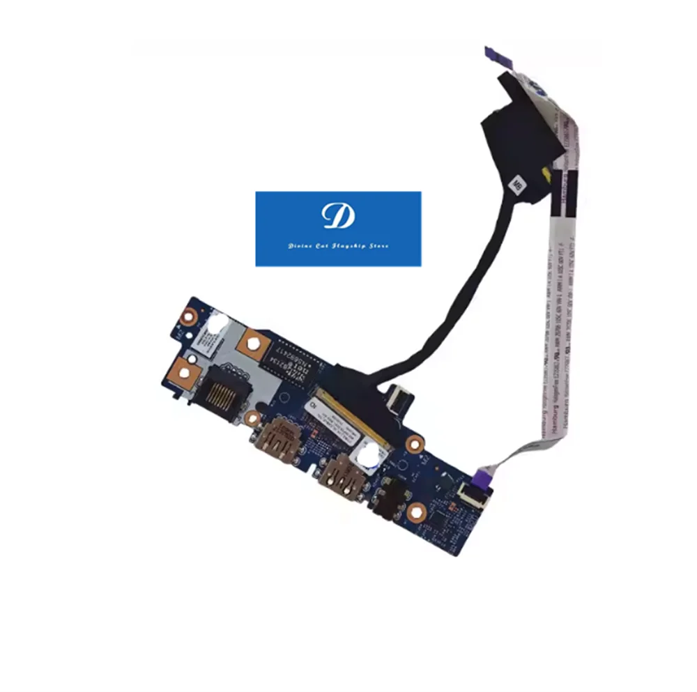 

FOR Dell Latitude 3420 E3420 3430 USB Network Card Switch Board W Cable 0FTKJ8
