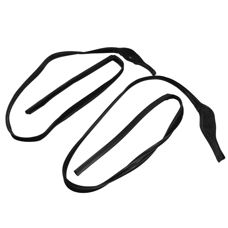 Carro para BMW F01 F02 Kit de vedação de borracha traseira esquerda + direita 2 peças 740I 750I 740Li 51357179123 51357179124