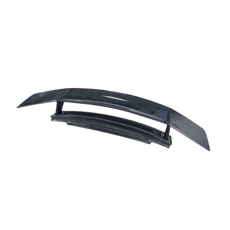 

High Quality GT -V Style Carbon Fiber Double Deck Rear Wing Spoiler For R8 V8 V10 2008-2015 Rear Trunk Lip