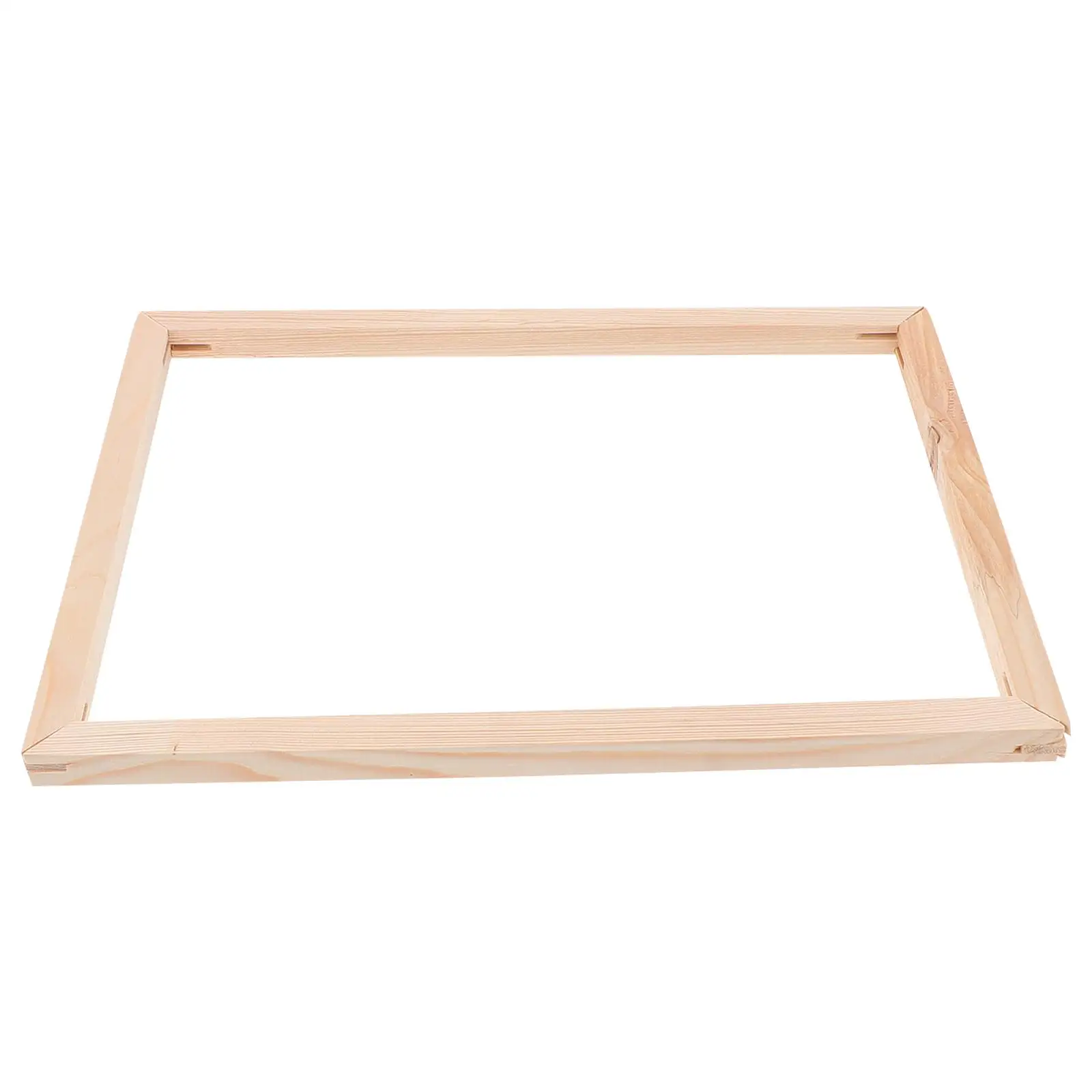

Solid Wood Picture Frame 30x40cm Smooth Surface DIY Oil Painting Canvas Easy Install Long Lasting Durability