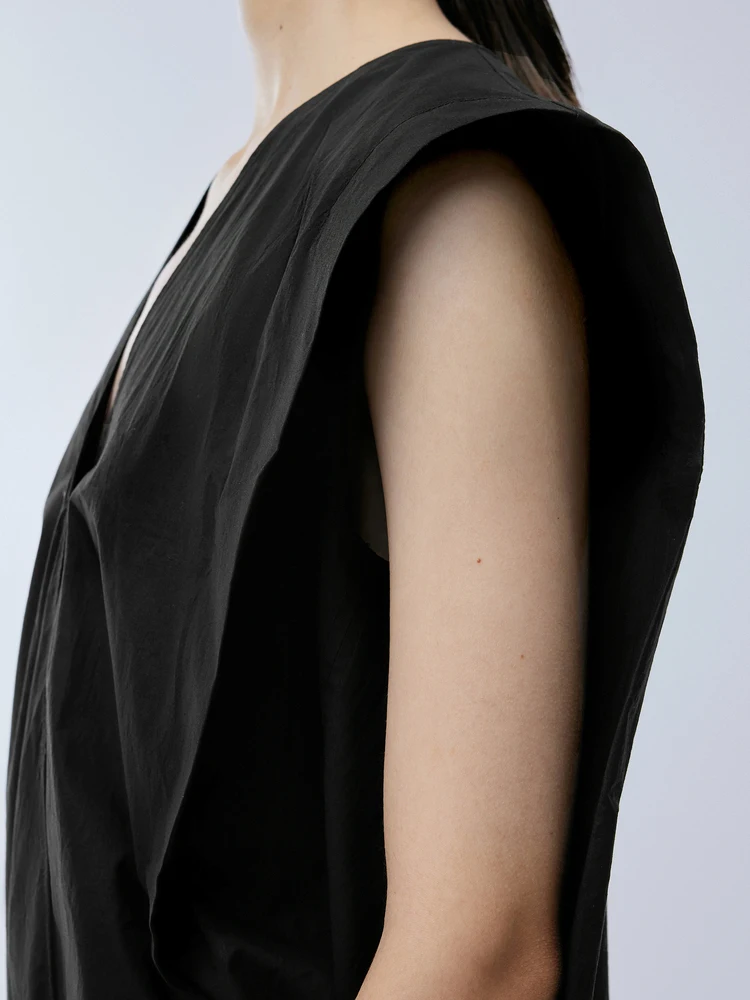 JNBY Frühling Sommer Thin ort Sve V-Ne Damen Rer mit Orts Pendelnfreundlich Bequeme Passform Lässiges Outfit