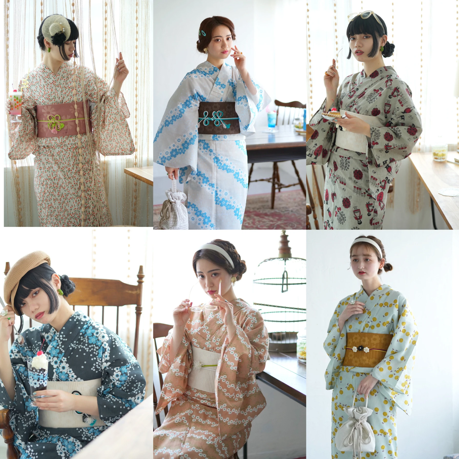 

Japanese Kimono Women's New High-end Traditional Style Yukata Fireworks Conference Summer Festival Cotton