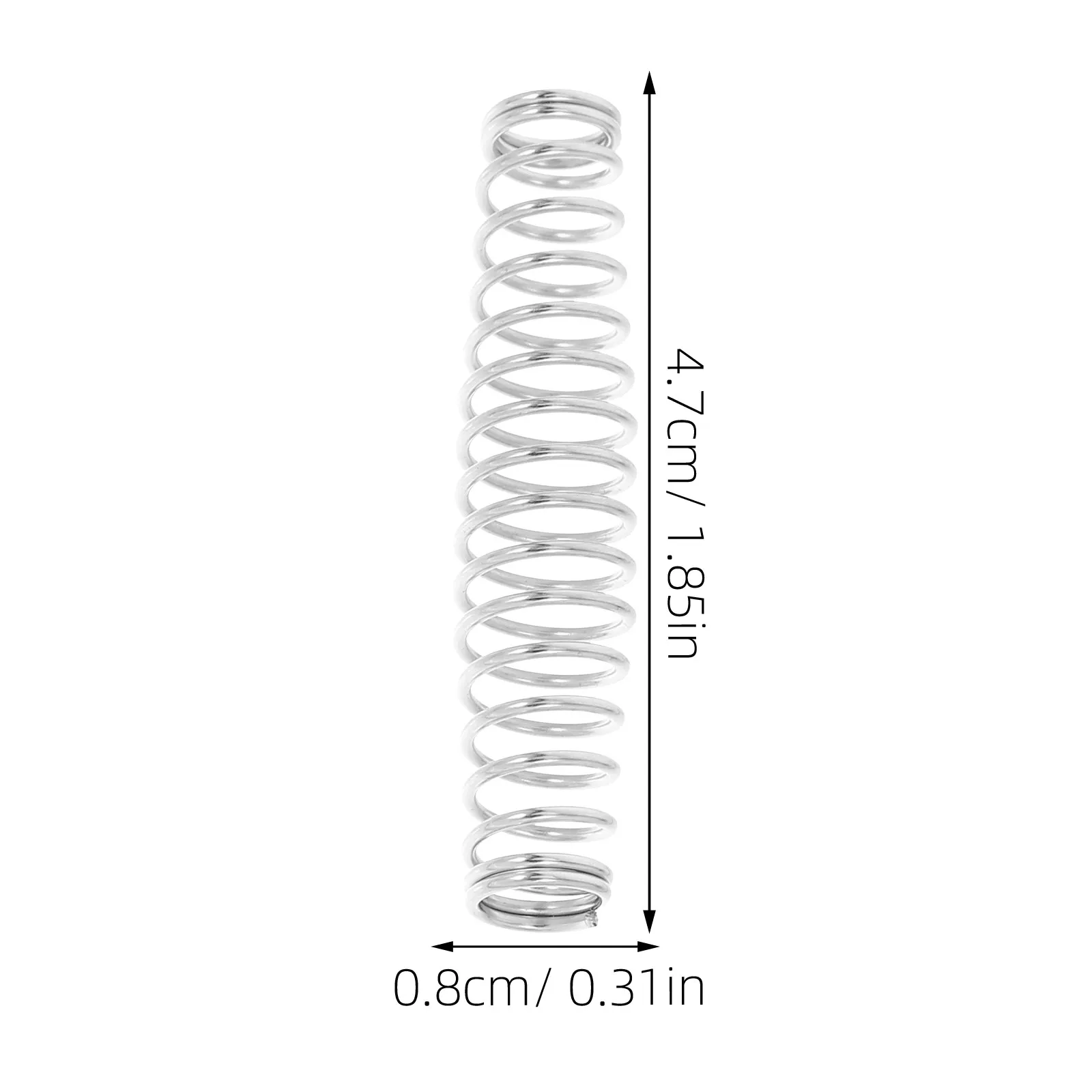 20Pcs Hand Pruner Spring Replacement V-Shaped Stainless Steel for Garden Shears Trimming Scissors Branch Cutting Low Hand Strain
