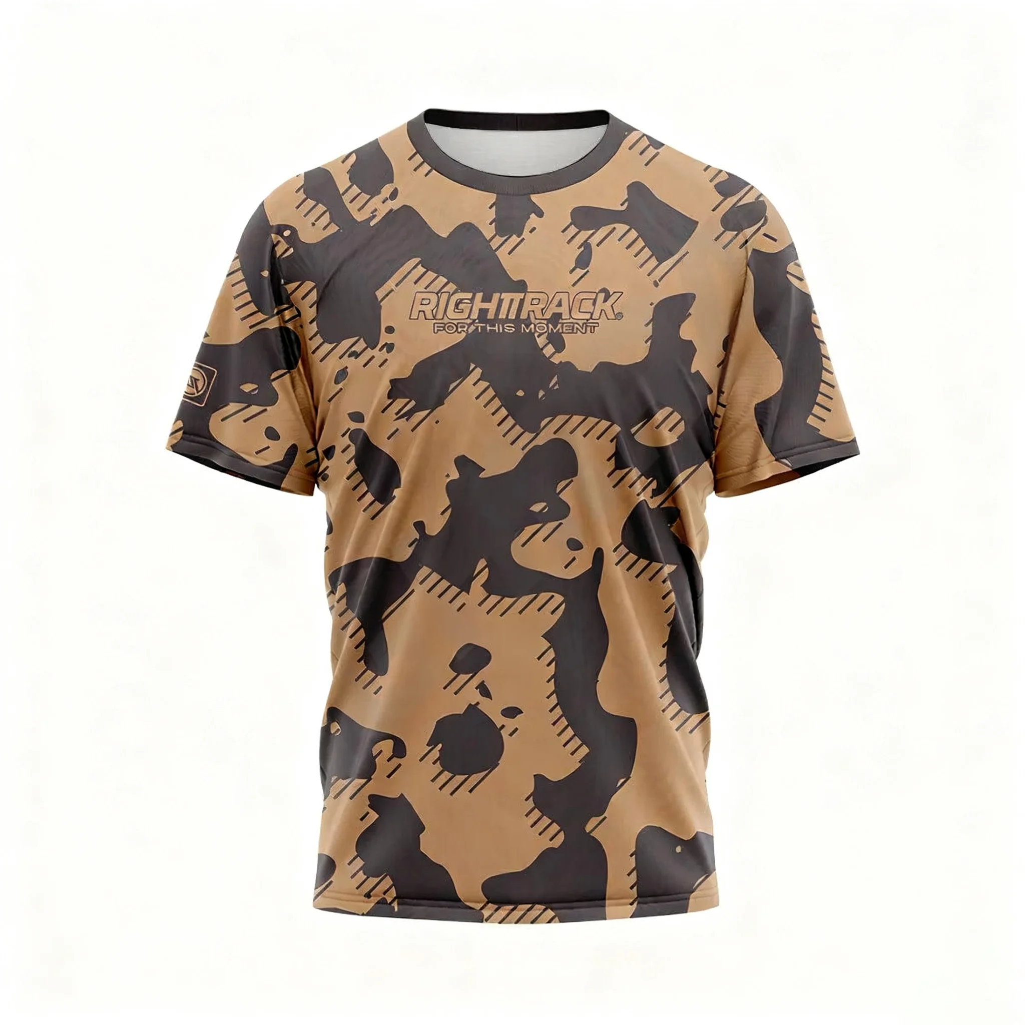 الرجال ثلاثية الأبعاد المطبوعة ملابس الصيد تنفس التجفيف السريع فضفاضة قصيرة الأكمام قميص أجهزة لياقة خارجية الشارع ملابس رياضية غير رسمية #2