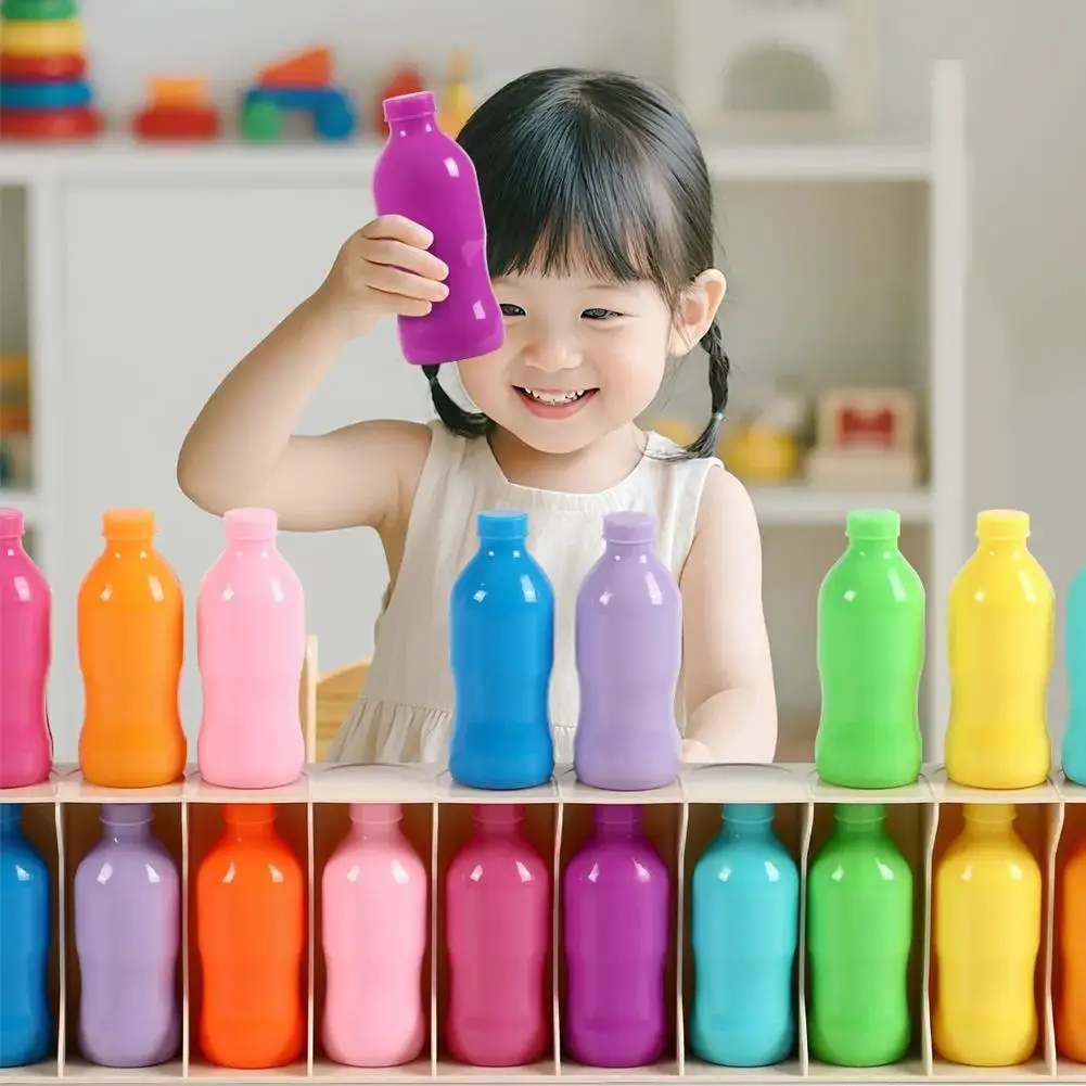 Interesting bottle guessing game, bottle color challenge game for children and adults, multiplayer game for party gatherings