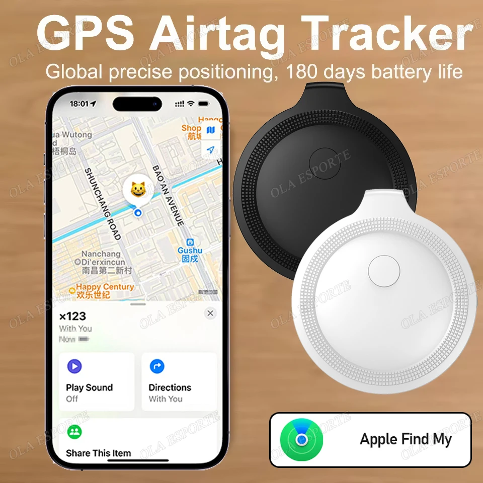 Airtags GPS Tracker Phone APP البحث مع إنذار في الوقت الحقيقي موقع الأطفال/الحيوانات الأليفة تحديد المواقع المقتفي مكتشف ذكي لنظام أندرويد/iOS #1