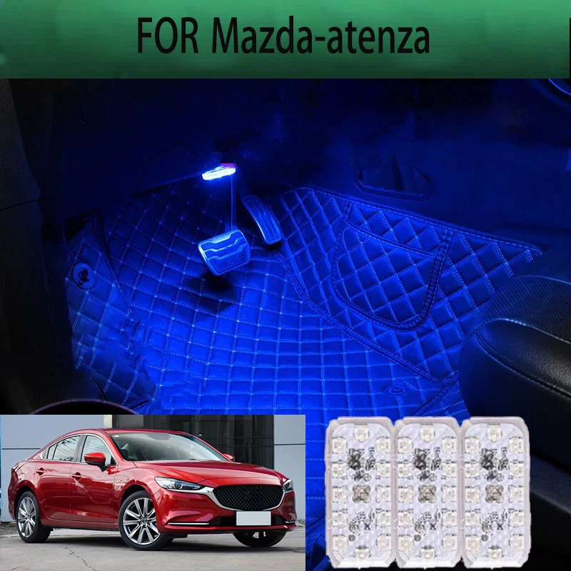 

FOR Mazda-atenza LED Car Interior Ambient Foot Light Atmosphere Decorative Lamps Party decoration lights Neon strips