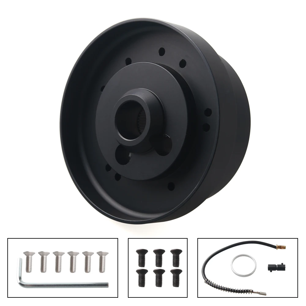 

Адаптер ступицы рулевого колеса с 5 и 6 отверстиями для грузовика Chevy GMC 1969-1994, черный