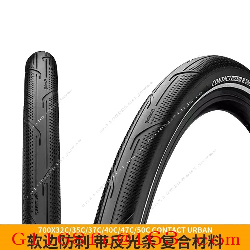 Anti Puncture and Wear-resistant Steel Wire Tire Contact Urban with Reflective Strip 700 * 35C40C
