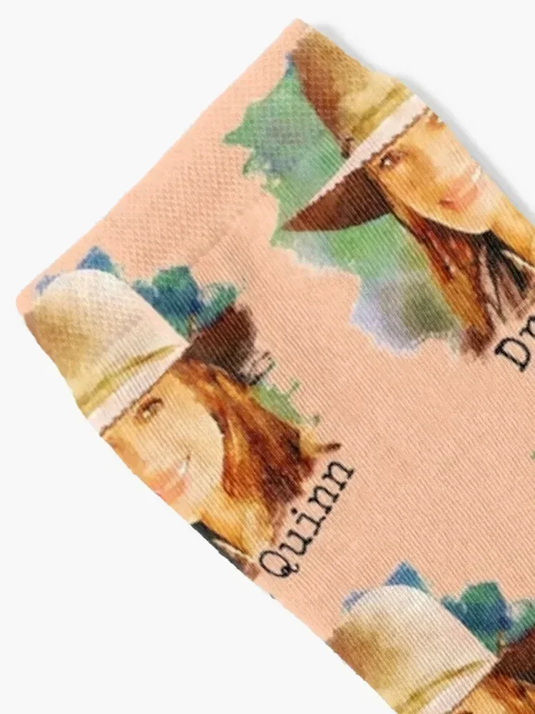 Dr. Quinn Medicine Woman Socks gifts Thermal man winter compression Lots Socks Men's Women's